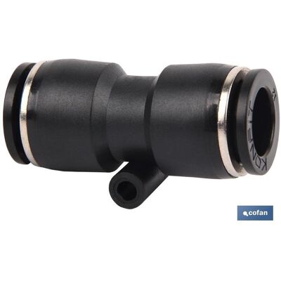 Empalmes Rectos (10 Unds) Racores Enchufe Rápido En Plástico Cofan 16 Mm Empalmes Rectos (10 Unds) Racores Enchufe Rápido En Plástico Cofan 16 Mm
