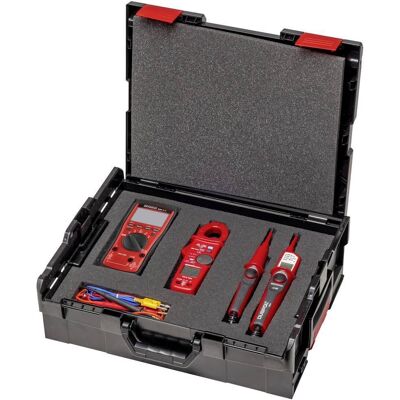 Benning 10236770 Caja de instrumentos de medición - Multímetro, pinza amperimétrica, probador de tensión Benning 10236770 Caja de instrumentos de medición - Multímetro, pinza amperimétrica, probador de tensión