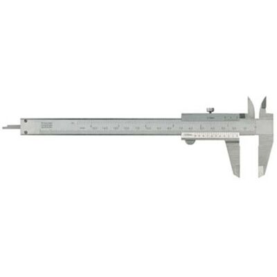 Pie de rey 150 mm Acero inoxidable - Zurdo Pie de rey 150 mm Acero inoxidable - Zurdo