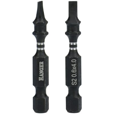 Hanger 2 Puntas De Impacto 1/4'' Planas 4 Mm Longitud 50 Mm - Colgador - 134057 Hanger 2 Puntas De Impacto 1/4'' Planas 4 Mm Longitud 50 Mm - Colgador - 134057