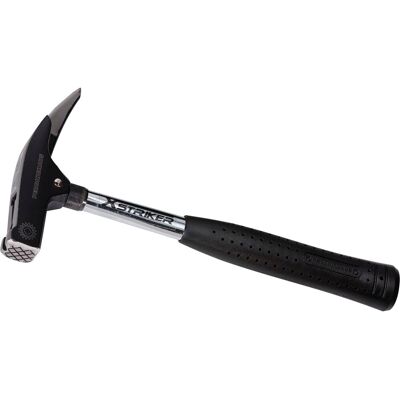 Martillo Peddinghaus - Mazo de techador parcialmente pulido con mango de tubo de acero - Superficie áspera - 901 g Martillo Peddinghaus - Mazo de techador parcialmente pulido con mango de tubo de acero - Superficie áspera - 901 g
