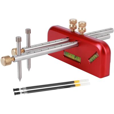 OEM Regla De Trazado Lineal Para Carpintería, Calibre De Mortajas De Doble Cabezal Fabricado En Aleación De Aluminio, Herramienta De Carpintero OEM Regla De Trazado Lineal Para Carpintería, Calibre De Mortajas De Doble Cabezal Fabricado En Aleación De Aluminio, Herramienta De Carpintero