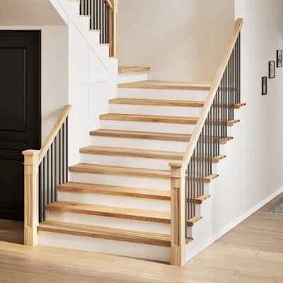 Peldaños Escalera 16 Uds Sin Tratar 110x30x2cm Vidaxl Peldaños Escalera 16 Uds Sin Tratar 110x30x2cm Vidaxl