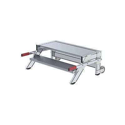 Günzburger Steigtechnik - Escalera De Plataforma Anchura De Los Peldaños 1000 Mm Carga Günzburger Steigtechnik - Escalera De Plataforma Anchura De Los Peldaños 1000 Mm Carga