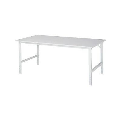 Mesa de trabajo RAU con superficie ESD - altura 800-850mm - 2000x1000mm Mesa de trabajo RAU con superficie ESD - altura 800-850mm - 2000x1000mm