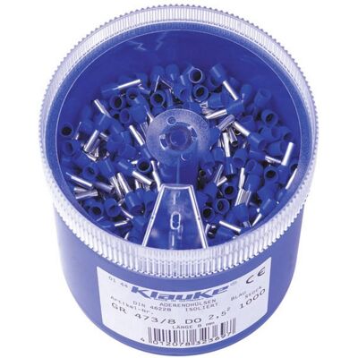 Klauke Gr4738do Terminales Azules 2,5 Mm² 1000 Piezas Klauke Gr4738do Terminales Azules 2,5 Mm² 1000 Piezas