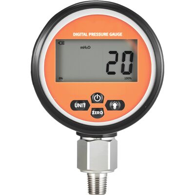 Mophorn Manómetro Digital Hidráulico 0-700 Bar, Medidor De Presión Con Conexión Npt, Ideal Para Excavadoras Y Equipos De Construcción, Con Carcasa De Acero Inoxidable Y Protección Exterior Mophorn Manómetro Digital Hidráulico 0-700 Bar, Medidor De Presión Con Conexión Npt, Ideal Para Excavadoras Y Equipos De Construcción, Con Carcasa De Acero Inoxidable Y Protección Exterior