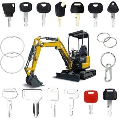 ECHOO Juego De 18 Llaves De Encendido De Repuesto Para Maquinaria De Construcción, Incluyendo Llaves De Encendido Para Excavadoras, Equipos De Construcción Y Otra Maquinaria. Interruptor De Arranque Univers ECHOO Juego De 18 Llaves De Encendido De Repuesto Para Maquinaria De Construcción, Incluyendo Llaves De Encendido Para Excavadoras, Equipos De Construcción Y Otra Maquinaria. Interruptor De Arranque Univers