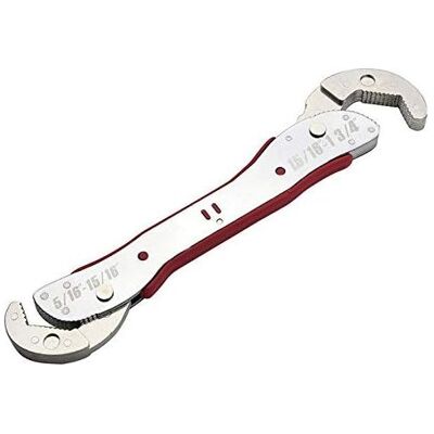 OEM Llave Mágica Multifuncional Ajustable De 9-45 Mm En Acero Inoxidable, Antideslizante, De Doble Cabezal, Herramienta Universal Para El Hogar, Herramienta Manual Rápida - Rwbricolage Herramientas Manual OEM Llave Mágica Multifuncional Ajustable De 9-45 Mm En Acero Inoxidable, Antideslizante, De Doble Cabezal, Herramienta Universal Para El Hogar, Herramienta Manual Rápida - Rwbricolage Herramientas Manual