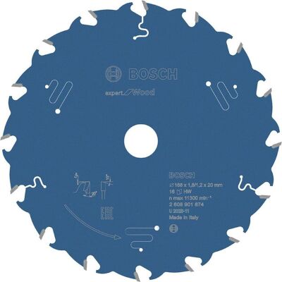 Bosch Disco De Sierra Expert For Wood 168 Mm 16 Dientes Bosch Disco De Sierra Expert For Wood 168 Mm 16 Dientes