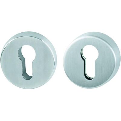 Hoppe Juego de Rosetas Protectoras de Acero Inoxidable - Cilindro Perfil - Puertas Exteriores Hoppe Juego de Rosetas Protectoras de Acero Inoxidable - Cilindro Perfil - Puertas Exteriores