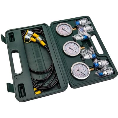 OEM Kit De Manómetro Hidráulico, Alta Capacidad De Presión, Juego Completo De Herramientas, Fabricado En Acero Inoxidable Duradero. OEM Kit De Manómetro Hidráulico, Alta Capacidad De Presión, Juego Completo De Herramientas, Fabricado En Acero Inoxidable Duradero.