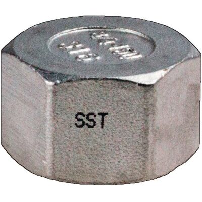 Tapa Final En 10226-1 Nps-1/8 Pulgadas Hexagonal L 15mm Springer (paquete De 10) Tapa Final En 10226-1 Nps-1/8 Pulgadas Hexagonal L 15mm Springer (paquete De 10)