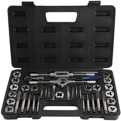 OEM Juego De Machos Y Terrajas Surtido De Machos Y Terrajas Terrajas De Roscar M3m12, Llave Para Machos Recta Y Llave Para Machos Con Mango En T, Calibre De Rosca, Machos 17 X 17 X M OEM Juego De Machos Y Terrajas Surtido De Machos Y Terrajas Terrajas De Roscar M3m12, Llave Para Machos Recta Y Llave Para Machos Con Mango En T, Calibre De Rosca, Machos 17 X 17 X M