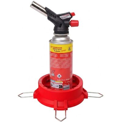 Rothenberger Industrial Gas Brenner Rs 220 Inkl. Robutan Gaskartusche & Standfuß 360° Drehung Über-kopf-arbeiten Kartuschenhalter Outdoor & Camping - 1500005805 Rothenberger Industrial Gas Brenner Rs 220 Inkl. Robutan Gaskartusche & Standfuß 360° Drehung Über-kopf-arbeiten Kartuschenhalter Outdoor & Camping - 1500005805