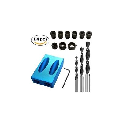 OEM Plantilla Para Agujeros Ocultos De 14 Piezas, Plantilla Para Perforación Oblicua De 15°, Localizador De Herramientas De Posicionamiento Oblicuo, Con Adaptador De 6/8/10 Mm, Para Guía De Perforación An OEM Plantilla Para Agujeros Ocultos De 14 Piezas, Plantilla Para Perforación Oblicua De 15°, Localizador De Herramientas De Posicionamiento Oblicuo, Con Adaptador De 6/8/10 Mm, Para Guía De Perforación An