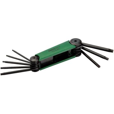 Bahco Navaja Llave Torx 8-p (t9-t40) T9,710,t15,t20,t25,t27,t30,t40 Bahco Navaja Llave Torx 8-p (t9-t40) T9,710,t15,t20,t25,t27,t30,t40