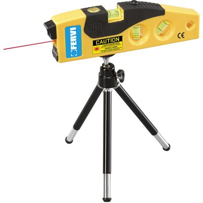 Fervi - Mini Nivel Laser Con Tripode 0449 Fervi - Mini Nivel Laser Con Tripode 0449