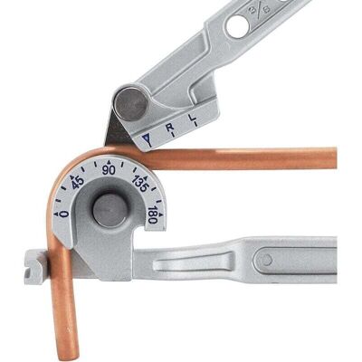 DPZO Doblador De Tubos Manual 3 En 1 De 1/4", 5/16" Y 3/8", Con Ángulo De Doblado De 0 A 180°, Para Cobre, Latón, Aluminio Y Metales Dulces. DPZO Doblador De Tubos Manual 3 En 1 De 1/4", 5/16" Y 3/8", Con Ángulo De Doblado De 0 A 180°, Para Cobre, Latón, Aluminio Y Metales Dulces.