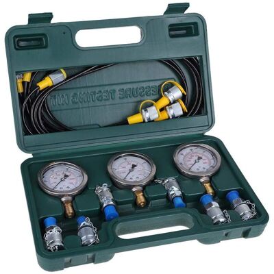 LIIYIELA Kit De Prueba De Presión Hidráulica, Comprobador De Resistencia Térmica Para Excavadoras LIIYIELA Kit De Prueba De Presión Hidráulica, Comprobador De Resistencia Térmica Para Excavadoras