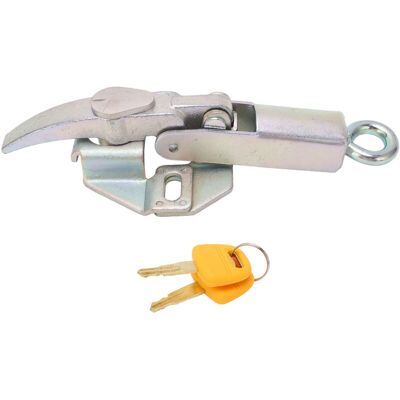 AUDIONOVA Cerradura De La Tapa Del Motor De La Excavadora, Herramienta De Bloqueo De Capó Estándar De Acero Inoxidable Para Caterpillar Cat E200 AUDIONOVA Cerradura De La Tapa Del Motor De La Excavadora, Herramienta De Bloqueo De Capó Estándar De Acero Inoxidable Para Caterpillar Cat E200