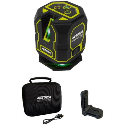 Metrica - Nivel Laser Tierra 360 Verde 61425 Metrica - Nivel Laser Tierra 360 Verde 61425
