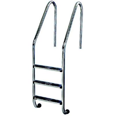 Flexinox - Escalera Estándar Antideslizante De Acero Inoxidable De 4 Peldaños 87112942 Flexinox - Escalera Estándar Antideslizante De Acero Inoxidable De 4 Peldaños 87112942