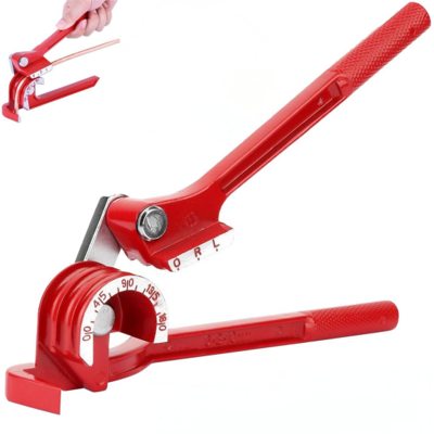 WUIPEO Dobladora De Tubos De 6/8/10 Mm, Puede Doblar Con Precisión En Ángulos De 0°/45°/90°/135°/180°, Para Tubos De Metal, Cobre Y Aluminio (rojo) WUIPEO Dobladora De Tubos De 6/8/10 Mm, Puede Doblar Con Precisión En Ángulos De 0°/45°/90°/135°/180°, Para Tubos De Metal, Cobre Y Aluminio (rojo)