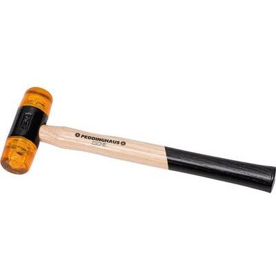 Peddinghaus 5034020022 Martillo - Plástico resistente, Amarillo, 22mm Peddinghaus 5034020022 Martillo - Plástico resistente, Amarillo, 22mm