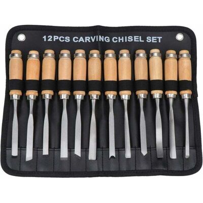 OEM Herramientas De Carpintero, Cinceles Para Madera, Cinceles Para Tallar, Juego De 12 Piezas OEM Herramientas De Carpintero, Cinceles Para Madera, Cinceles Para Tallar, Juego De 12 Piezas