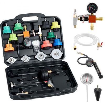OEM Juego De Manómetros De Refrigerante, 4 Adaptadores, Ajuste Universal, Comprobador De Presión Para Sistemas De Refrigeración De Automóviles, Bomba De Presión Y Llenado De Aleación De Aluminio OEM Juego De Manómetros De Refrigerante, 4 Adaptadores, Ajuste Universal, Comprobador De Presión Para Sistemas De Refrigeración De Automóviles, Bomba De Presión Y Llenado De Aleación De Aluminio