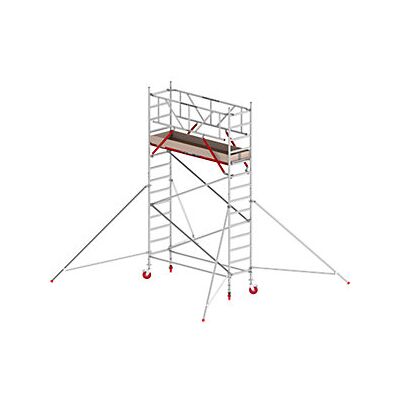 Altrex - Andamio Rodante Rs Tower 41 Estrecho Plataforma De Madera Altrex - Andamio Rodante Rs Tower 41 Estrecho Plataforma De Madera