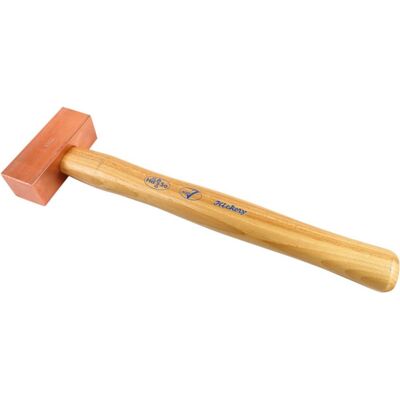 OSCA - Martillo de cobre con mango en nogal americano - Cabeza de cobre 50mm - Herramienta profesional OSCA - Martillo de cobre con mango en nogal americano - Cabeza de cobre 50mm - Herramienta profesional