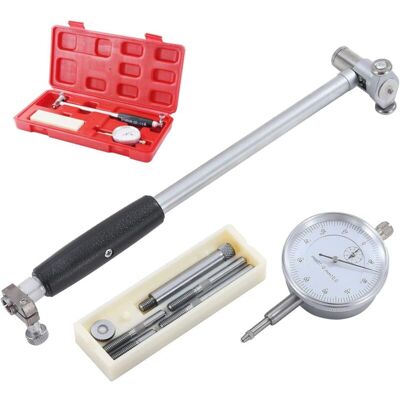 DPZO Calibradores De Orificios, Métricos De 50-160 Mm, Indicador De Diámetro De Orificio De Precisión De 0,01 Mm, Kit De Herramientas De Medición Para Fresado De Orificios Internos De Cilindros De Motor. DPZO Calibradores De Orificios, Métricos De 50-160 Mm, Indicador De Diámetro De Orificio De Precisión De 0,01 Mm, Kit De Herramientas De Medición Para Fresado De Orificios Internos De Cilindros De Motor.