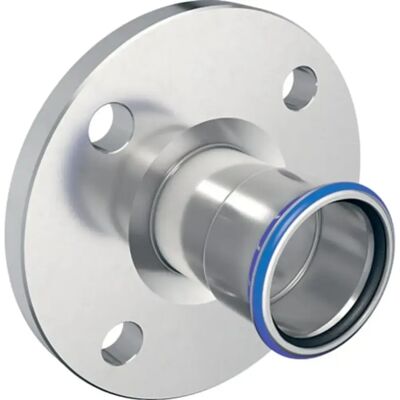 Geberit Mapress Acero Inoxidable Brida Pn 10/16, Con Manguito De Prensado (sin Labs), Dn 20, 83714 Geberit Mapress Acero Inoxidable Brida Pn 10/16, Con Manguito De Prensado (sin Labs), Dn 20, 83714