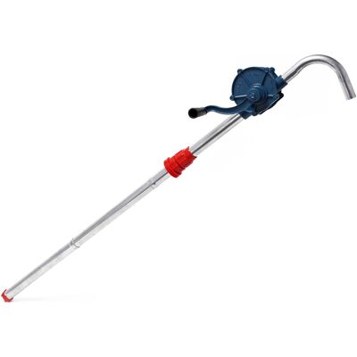 WILTEC Bomba Manual De Aluminio Para Bidones De Aceite Diesel 22 L/min Bomba Para Extracción De Gasoil WILTEC Bomba Manual De Aluminio Para Bidones De Aceite Diesel 22 L/min Bomba Para Extracción De Gasoil