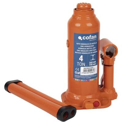 COFAN - Bottle Jack 20T - 20T - Acero - Bottle jack COFAN - Bottle Jack 20T - 20T - Acero - Bottle jack