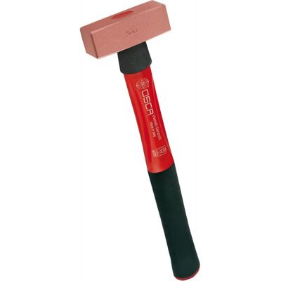 OSCA Martillo de cobre - Cabeza 50mm, Mango ergonómico - Martillo OSCA Martillo de cobre - Cabeza 50mm, Mango ergonómico - Martillo