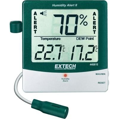Extech 445815 Medidor de humedad - Higrómetro - Monitor de humedad y temperatura Extech 445815 Medidor de humedad - Higrómetro - Monitor de humedad y temperatura
