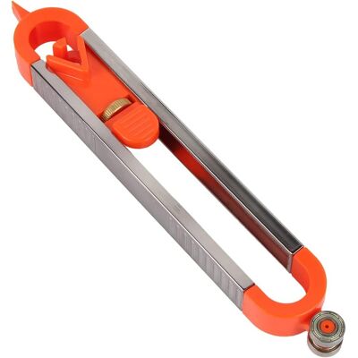 LLING Calibre De Contorno Con Bloqueo, Calibre De Contorno Preciso, Herramienta De Perfilado, Regla De Medición Para Carpintería, Para Medidas Irregulares LLING Calibre De Contorno Con Bloqueo, Calibre De Contorno Preciso, Herramienta De Perfilado, Regla De Medición Para Carpintería, Para Medidas Irregulares