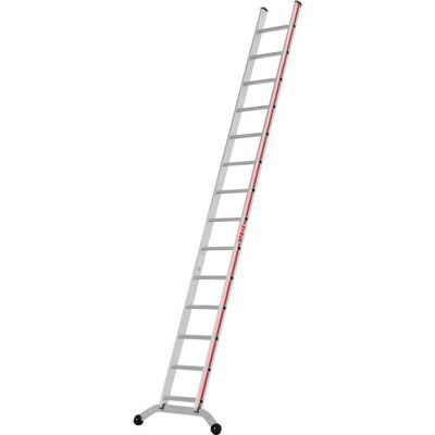 Hymer Modelo 851214 - Escalera de 14 peldaños para industria y construcción Hymer Modelo 851214 - Escalera de 14 peldaños para industria y construcción