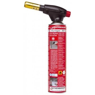 SUPER-EGO TOOLS Soplete Segofire Piezo + Btp 300 - Rothenberger SUPER-EGO TOOLS Soplete Segofire Piezo + Btp 300 - Rothenberger
