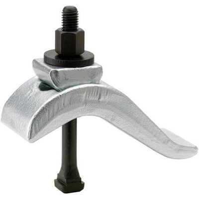 Abrazadera en forma de L de acero zincado - Ranura en T 18mm - 75mm Max Altura Abrazadera en forma de L de acero zincado - Ranura en T 18mm - 75mm Max Altura