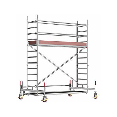 Layher - Andamio Rodante Universal Modelo Estándar Altura De Andamio Layher - Andamio Rodante Universal Modelo Estándar Altura De Andamio