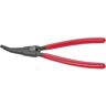 Knipex - Alicates de ensamblaje para anillos de rociado en la longitud de las olas 205 mm. hornear curvo 53092002