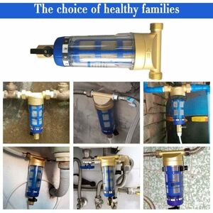 INEASICER Filtro De Sedimentos De 40 Micrones Con Rosca Externa, Prefiltro De Agua, Filtro De Sedimentos Para Manguera De Agua De Pozo, Filtro De Sedimentos (rosca Externa De 3/4 De Pulgada) INEASICER Filtro De Sedimentos De 40 Micrones Con Rosca Externa, Prefiltro De Agua, Filtro De Sedimentos Para Manguera De Agua De Pozo, Filtro De Sedimentos (rosca Externa De 3/4 De Pulgada)