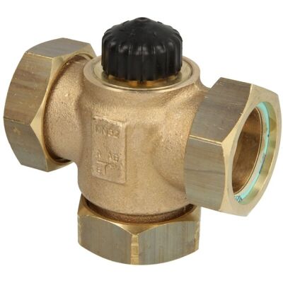 Válvula de mezcla de 3 vías DN 32 - Compatible con calefacción y refrigeración Válvula de mezcla de 3 vías DN 32 - Compatible con calefacción y refrigeración