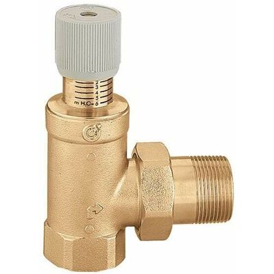 Thermador - Válvula De By-pass Diferencial Ajustable Con Escala Graduada Caleffi 519 3/4' - 1 + 6 Thermador - Válvula De By-pass Diferencial Ajustable Con Escala Graduada Caleffi 519 3/4' - 1 + 6