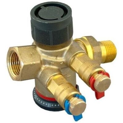 Oventrop Válvula De Regulación Independiente De La Presión Cocon Qtz Con Racor Y Rosca Hembra Pn 16 Dn 20, R 3/4 X Rp 3/4, 150-1050 L/h, Con Dos Válvulas De Medición Classic Montadas, Latón Ezb, 11460 Oventrop Válvula De Regulación Independiente De La Presión Cocon Qtz Con Racor Y Rosca Hembra Pn 16 Dn 20, R 3/4 X Rp 3/4, 150-1050 L/h, Con Dos Válvulas De Medición Classic Montadas, Latón Ezb, 11460