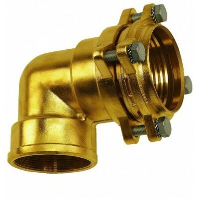 Arco - Codo Hembra Fittings Latón Medidas: 75x2.1/2 Arco - Codo Hembra Fittings Latón Medidas: 75x2.1/2